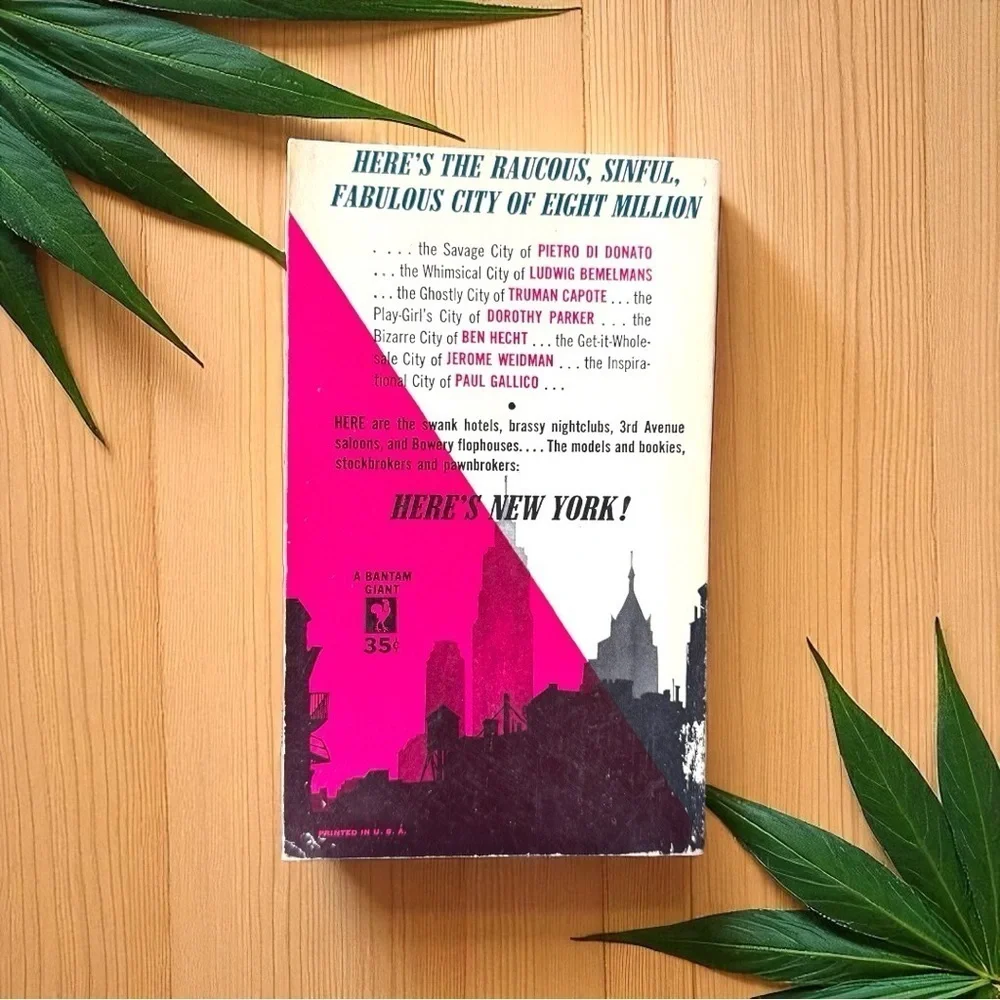 Vintage 1954 Manhattan: Stories from the Heart of a Great City - First Edition